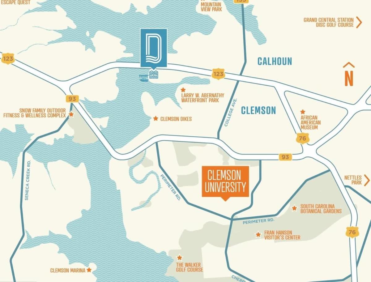 Dockside Lake Hartwell 2Br With Unique Amenities Clemson Εξωτερικό φωτογραφία